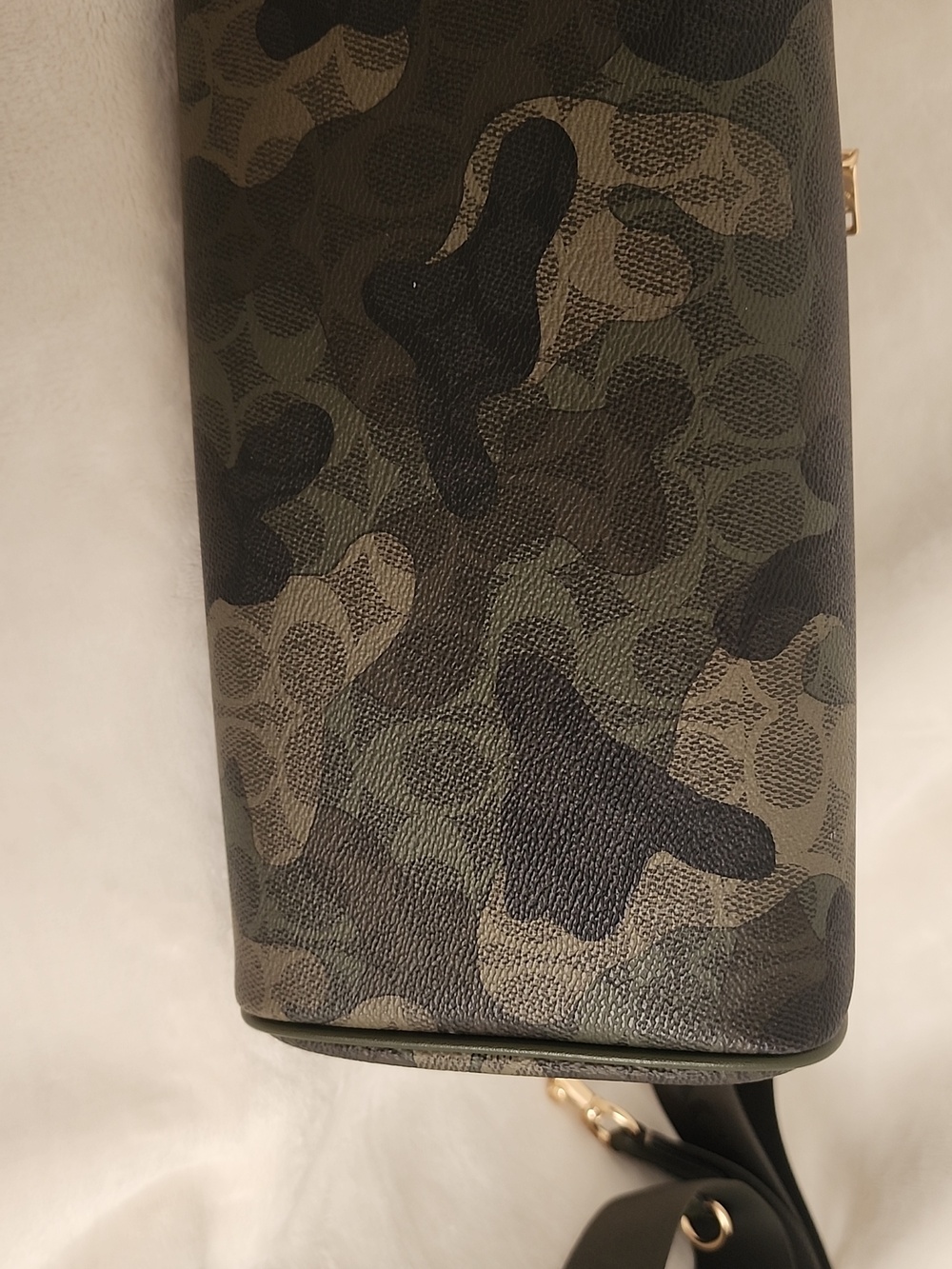 Coach Rowan Satchel Bag In Signature Camo - Picture 5 of 7